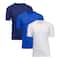 Galaxy by Harvic Men's Short Sleeve V-Neck T-Shirt 3 Pack